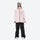 Waterproof 2L snow jacket and pants set - women's solid light pink, for all-mountain and backcountry days