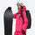 Colorblock snowboard jacket and pants set - rose pink, for powder and piste riding