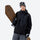 Men's waterproof 3L insulated snow jacket - black insulated jacket, for cold-weather winter sports