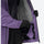 Men's breathable 3-layer padded ski jacket with vents - purple, for cold-weather winter sports