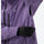 Men's waterproof 3L insulated snow jacket - purple, underarm vent close-up with hand, for powder and piste riding