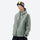 Men's adjustable insulated snowboard jacket - sage green insulated jacket, for cold-weather winter sports