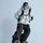 Men's adjustable insulated snowboard jacket - white insulated jacket, for powder and piste riding