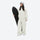 Unisex 3-layer snowboard jacket and pants - white jacket with white pants, for skiing and snowboarding