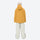 Unisex 3-layer snowboard jacket and pants - mustard yellow jacket with white pants, for resort and backcountry days