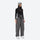 Breathable ski jacket with taped line details - gray snow pants with black top, for resort and street wear