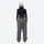 Unisex 2-layer snowboard jacket and pants - gray snow pants with black top, for cold-weather winter sports