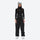 Unisex 2-layer snowboard jacket and pants - black snow pants with black top, for powder days and winter commute