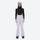 Women's 3-layer breathable ski suit - lavender snow pants, on-model front view, for snowy mountain travel