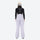 Women's 3-layer breathable ski suit - lavender snow pants, on-model back view, for cold-weather winter sports