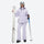 Women's 3-layer breathable ski suit - lavender jacket with lavender pants, for resort and cross-country days
