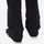 Women's fur trim hood snow jacket with suspender bibs - black bib pants, for skiing and snowboarding