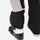 Women's 3-layer breathable ski suit set - black bib pants, for resort and cross-country days