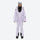Women's waterproof 3L ski jacket and bib pants series - lavender jacket with lavender bib pants