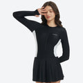  Long Sleeve Skirted
